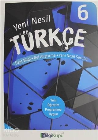 Bilgi Küpü Yayınları 6. Sınıf Yeni Nesil Türkçe Bilgi Küpü