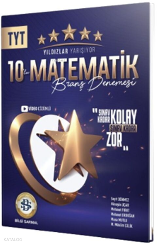 Bilgi Sarmal TYT Matematik Yıldızlar Yarışıyor 10 lu Branş Denemesi | 