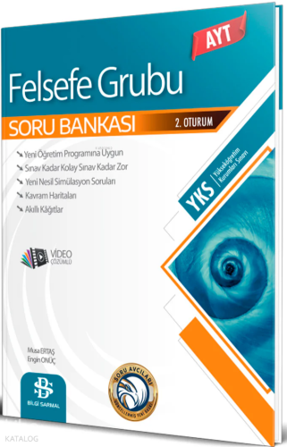 Bilgi Sarmal Yayınları AYT Felsefe Grubu Soru Bankası | Kolektif | Bil