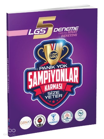 Bilimyolu LGS 5 Deneme Panik Yok Şampiyonlar Karması Size Yeter | Kole
