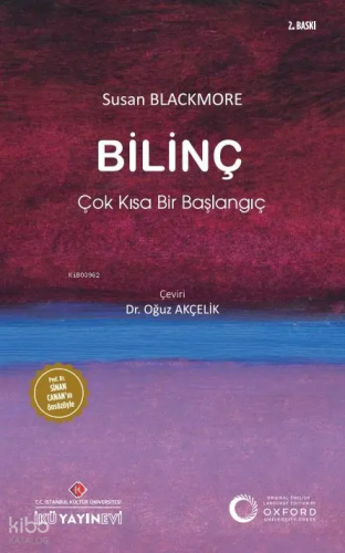 Bilinç;Çok Kısa Bir Başlangıç | Susan Blackmore | İKÜ Yayınevi / İstan