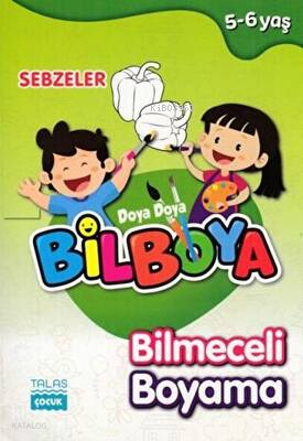 Bilmeceli Boyama  Sebzeler (5-6) Yaş.