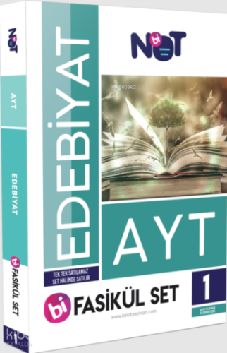 Binot - AYT Edebiyat - BiFasikülSET-2'li
