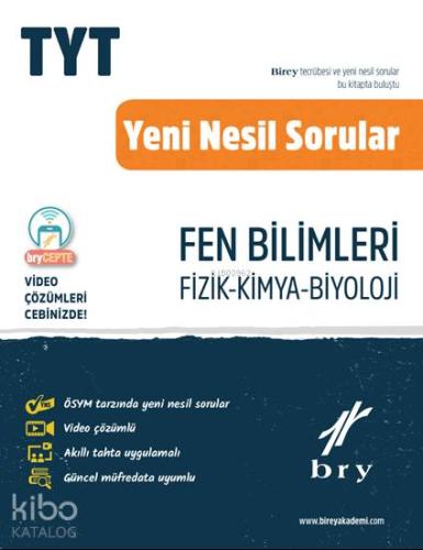 Birey Yayınları TYT Fen Bilimleri Yeni Nesil Sorular Birey Eğitim | Ko