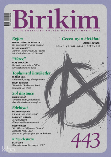 Birikim Dergisi Sayı: 443 (Mart 2026) | Kolektif | İletişim Yayınları