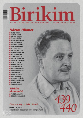 Birikim Sayı 439-440 Kasım-Aralık 2026 | Kolektif | İletişim Yayınları