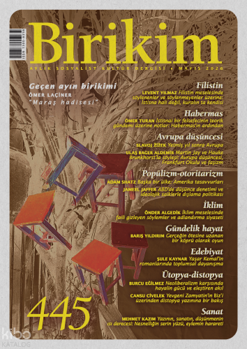 Birikim Sayı: 445 (Mayıs 2026) | Kolektif | İletişim Yayınları