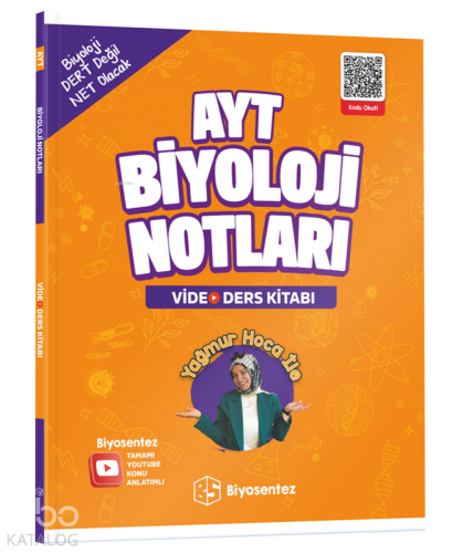 Biyosentez Yağmur Hoca ile TYT Biyosentez Biyoloji Not Defteri Tamamı 