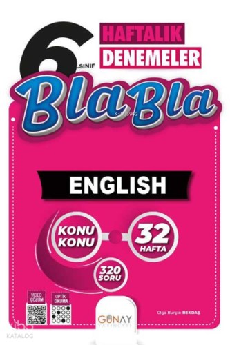 BLA BLA Serisi 32 Haftalık 6. Sınıf İngilizce
