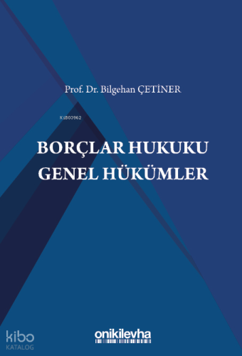 Borçlar Hukuku Genel Hükümler
