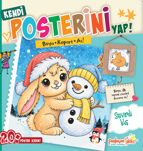 Boya Kopart As! Sevimli Kış;Kendi Posterini Yap! | Kolektif | Parlayan