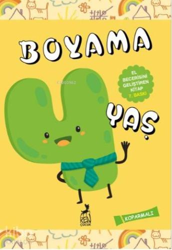 Boyama 4 Yaş; El Becerisini Geliştiren Kitap | Kolektif | Ren Çocuk