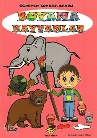 Boyama Hayvanlar; Öğreten Boyama Serisi