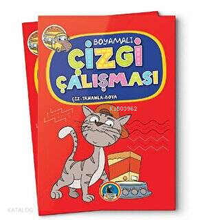 Boyamalı Kalın Çizgi Çalışması 2 | Kolektif | Karatay Yayınları