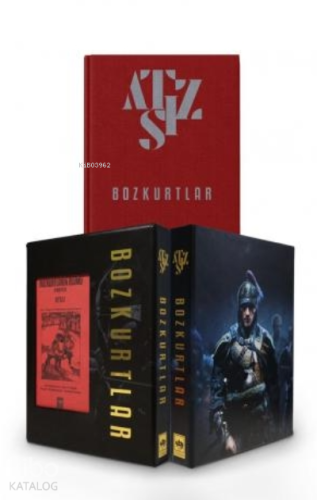 Bozkurtlar - Kırmızı Cilt | Hüseyin Nihal Atsız | Ötüken Neşriyat