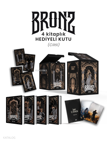 Bronz Serisi (4 Kitap - Hediyeli Kutu - Ciltli) | Özge Naz | Ephesus Y