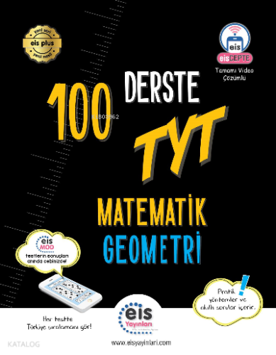 Bry - Birey Eğitim Yayınları YKS 100 Derste TYT Matematik Geometri | K