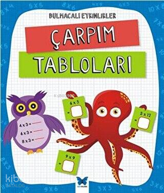 Bulmacalı Etkinlikler Çarpım Tabloları