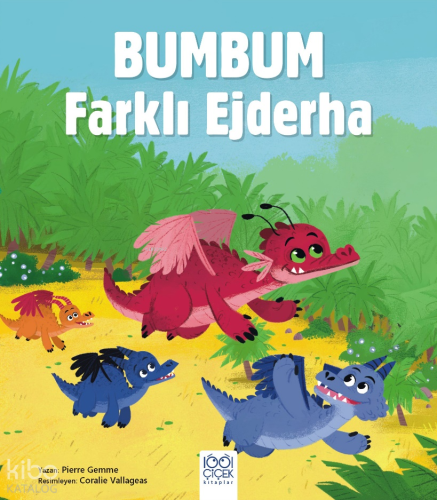 Bumbum Farklı Ejderha | Pierre Gemme | 1001 Çiçek Kitaplar