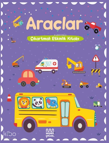 Buttercup - Araçlar Çıkartmalı Etkinlik Kitabı | Kolektif | Mundi
