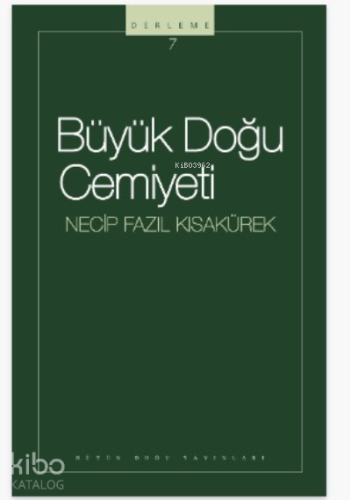 Büyük Doğu Cemiyeti