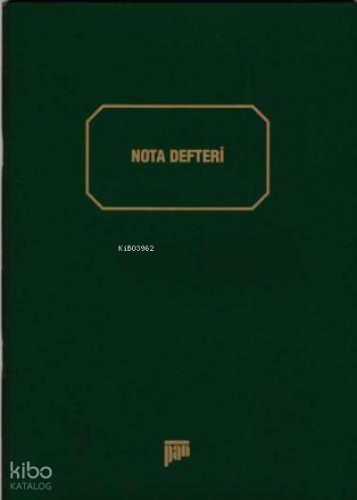 Büyük Nota Defteri | Kolektif | Pan Yayıncılık