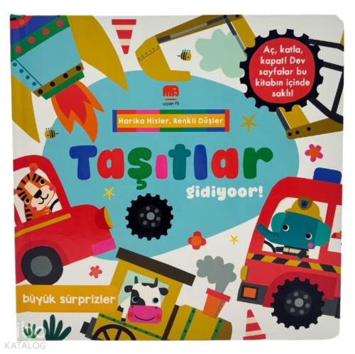 Büyük Sürprizler - Taşıtlar Gidiyor! | Kolektif | Uçan Fil Yayınları