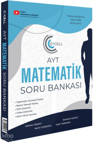 C1cell Yayınları AYT Matematik Soru Bankası