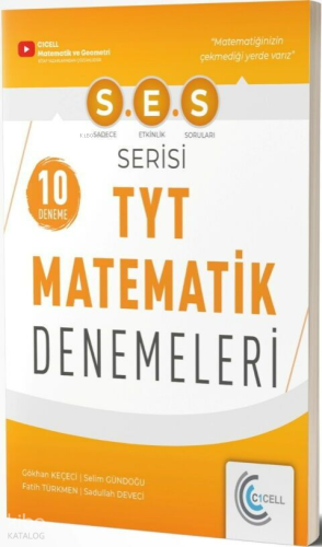C1cell Yayınları TYT Matematik Ses Serisi 10 lu Deneme | Kolektif | C1