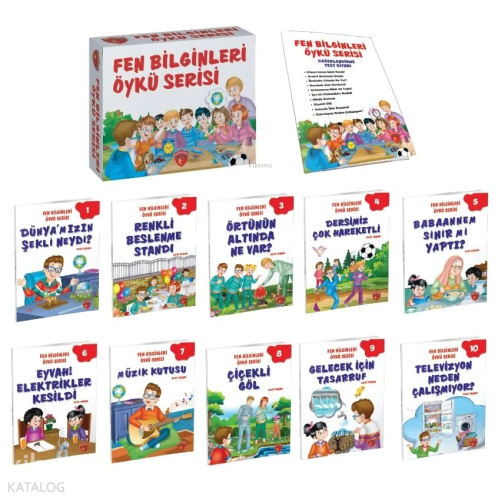 Çalışkan Arı 3-4. Sınıf Fen Bilginleri Öykü Serisi 10 Kitap + Değerlendirme Kitapçığı
