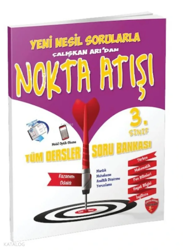 Çalışkan Arı 3. Sınıf Tüm Dersler Nokta Atışı Soru Bankası
