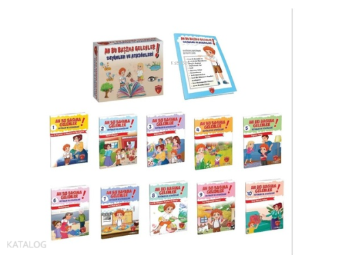 Çalışkan Arı 4. Sınıf Ah Bu Başıma Gelenler Deyimler ve Atasözleri (10 Kitap - Sınav Kutulu)