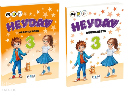 Çalışkan Arı Heyday 3. Sınıf Worksheets Test Book