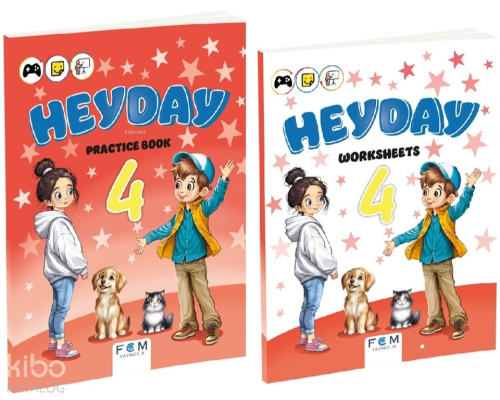 Çalışkan Arı  Heyday 4. Sınıf Worksheets Test Book