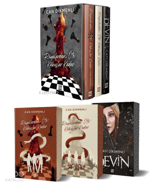 Can Dikmenli İmzalı Set ( Kutulu - 3 Kitap) | Can Dikmenli | Dokuz Yay
