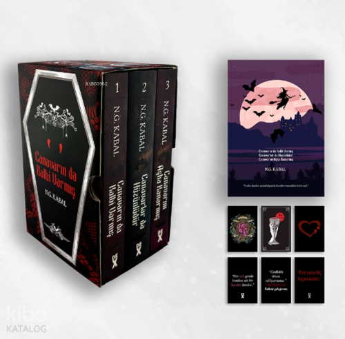 Canavarların da Kalbi Varmış (3 Kitap - Kutulu) | N. G. Kabal | Dex Ki