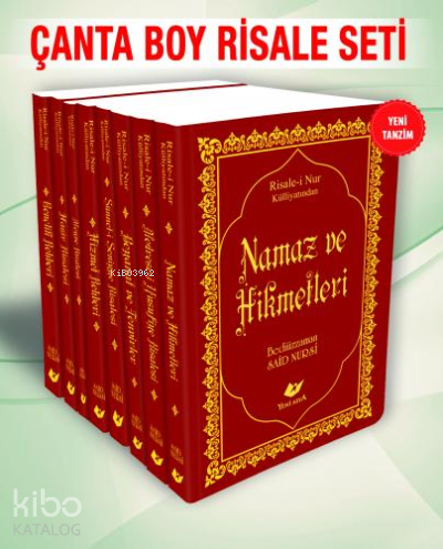 Çanta Boy Risale Seti- 8386 Yeni Tanzim Lügâtçeli (13 Kitap)