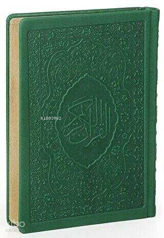 Çanta Boy Termo Cilt Kur`an-ı Kerim Yeşil Renk