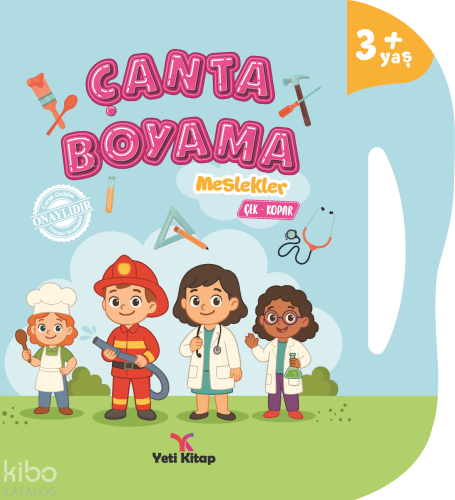 Çanta Boyama Meslekler | Kolektif | Yeti Kitap
