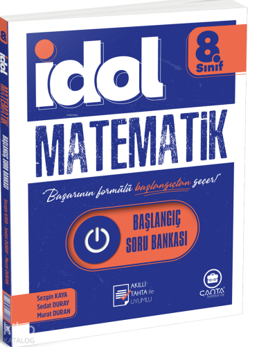 Çanta Yayınları 8. Sınıf İdol Matematik Başlangıç Soru Bankası