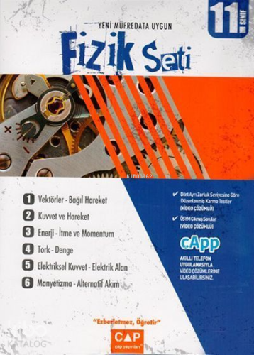 Çap - 10. Sınıf Anadolu Fizik Seti | Kolektif | Çap Yayınları (Bayilik