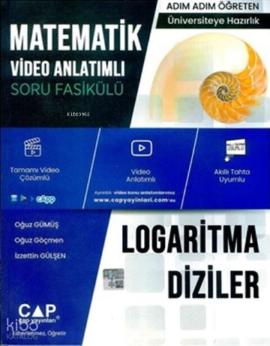 Çap Matematik Logaritma Diziler Konu Anlatımlı Soru Bankası | Oğuz Güm