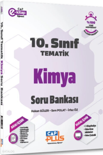 Çap Plus 10. Sınıf Kimya Tematik Soru Bankası