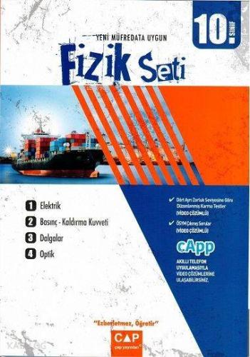 Çap Yayınları 10. Sınıf Anadolu Lisesi Fizik Seti Çap