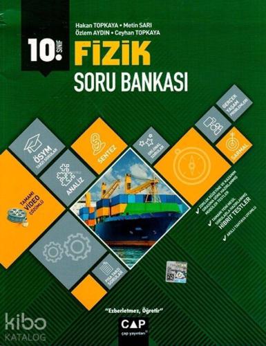 Çap Yayınları 10. Sınıf Anadolu Lisesi Fizik Soru Bankası Çap | | Çap 