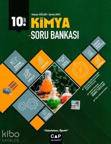 Çap Yayınları 10. Sınıf Anadolu Lisesi Kimya Soru Bankası Çap