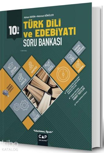 Çap Yayınları 10. Sınıf Anadolu Lisesi Türk Dili ve Edebiyatı Soru Bankası Çap