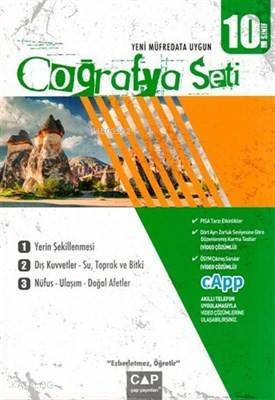 Çap Yayınları 10. Sınıf Coğrafya Seti Çap