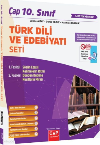 Çap Yayınları 10. Sınıf Türk Dili ve Edebiyatı Seti