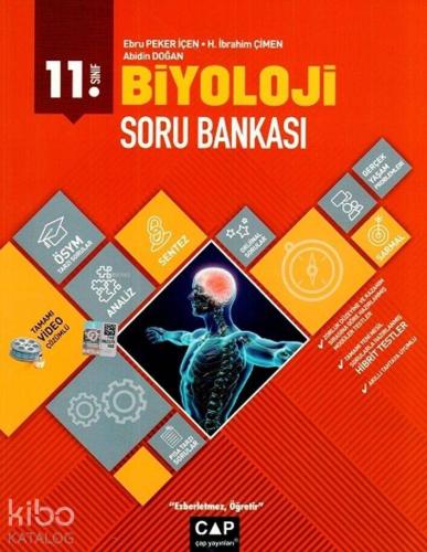 Çap Yayınları 11. Sınıf Anadolu Lisesi Biyoloji Soru Bankası Çap